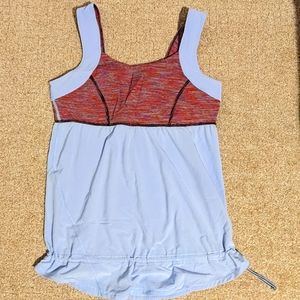 Lululemon Run: Chase Me TankLavender Dusk / Wee Are From Space Black March Mult